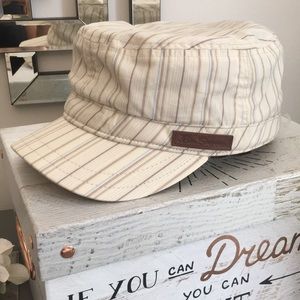 Ben Sherman hat beige with stripes